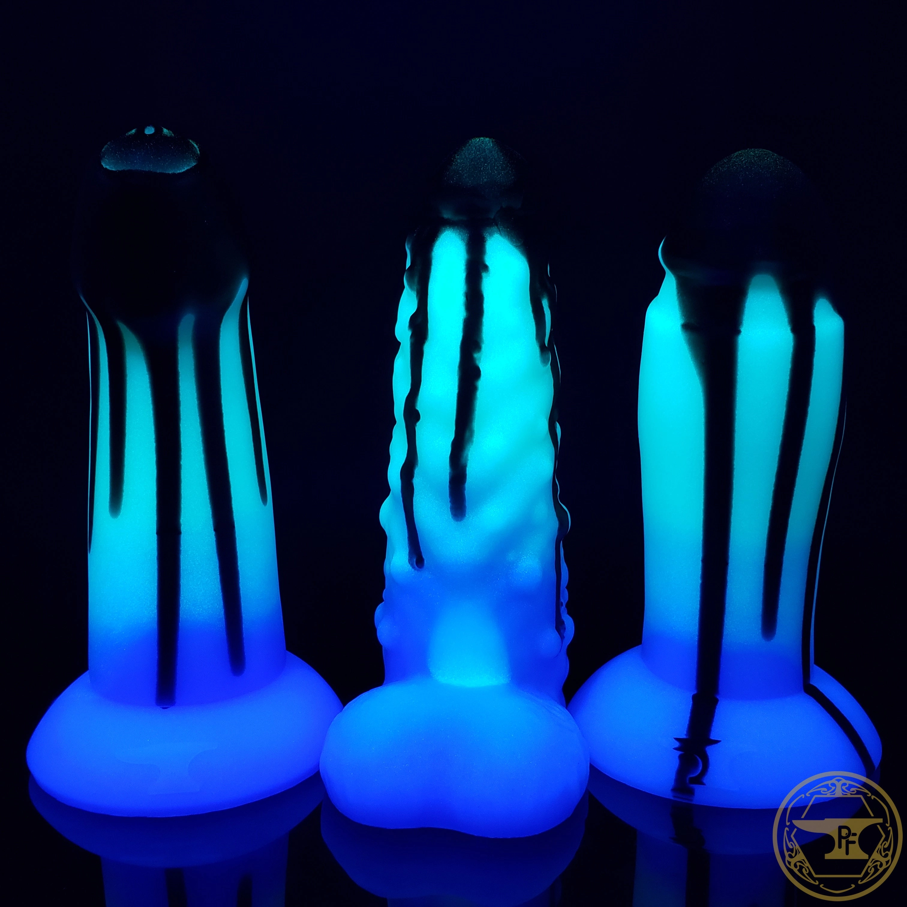 *|5/1|* Small Rogue, Soft 00-30 Firmness, Goth Mermaid Drip Fades, 6084