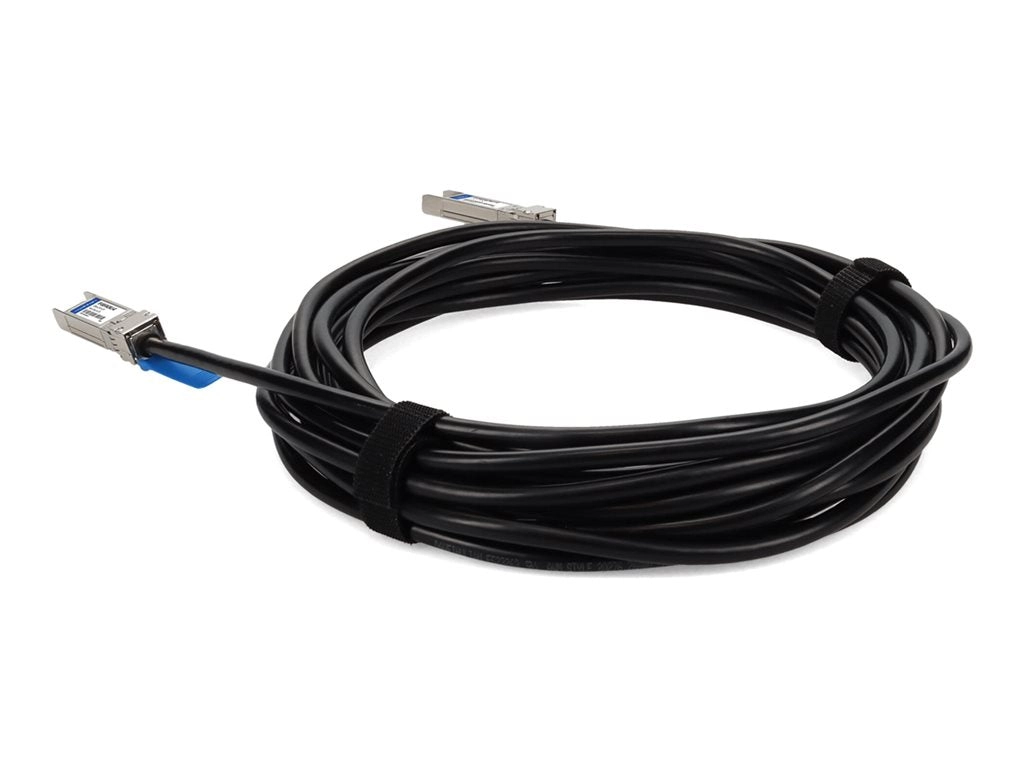 AddOn - 10GBase-CU direct attach cable - TAA Compliant - SFP  to SFP  - 10 ft - twinaxial - SFF-8431/SFF-8432/INF-8074i - halogen-free, SFP-10GB-PDAC3MLZ-J-AO