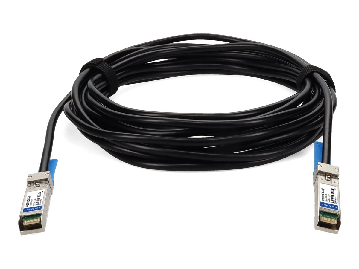 AddOn - 10GBase-CU direct attach cable - TAA Compliant - SFP  to SFP  - 10 ft - twinaxial - SFF-8431/SFF-8432/INF-8074i - halogen-free, SFP-10GB-PDAC3MLZ-J-AO