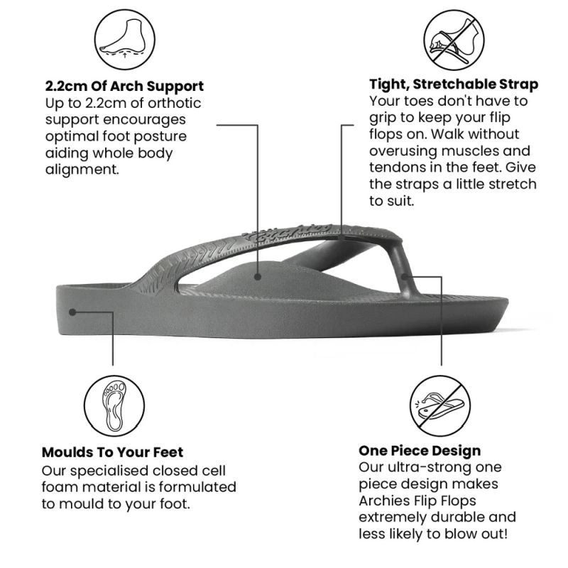 Archies Arch Support Adult Thongs