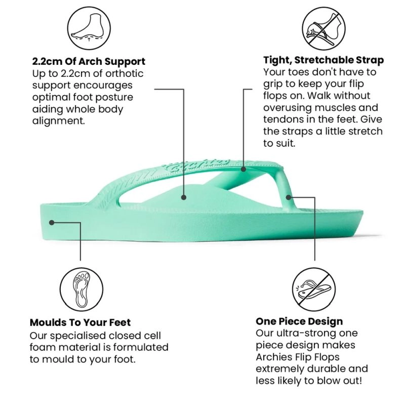 Archies Arch Support Adult Thongs