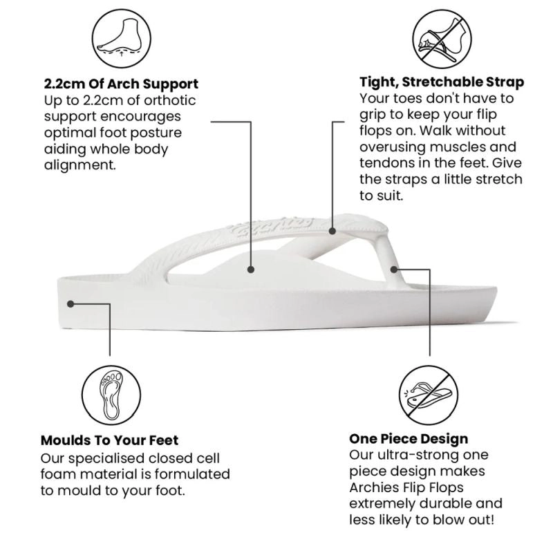 Archies Arch Support Adult Thongs