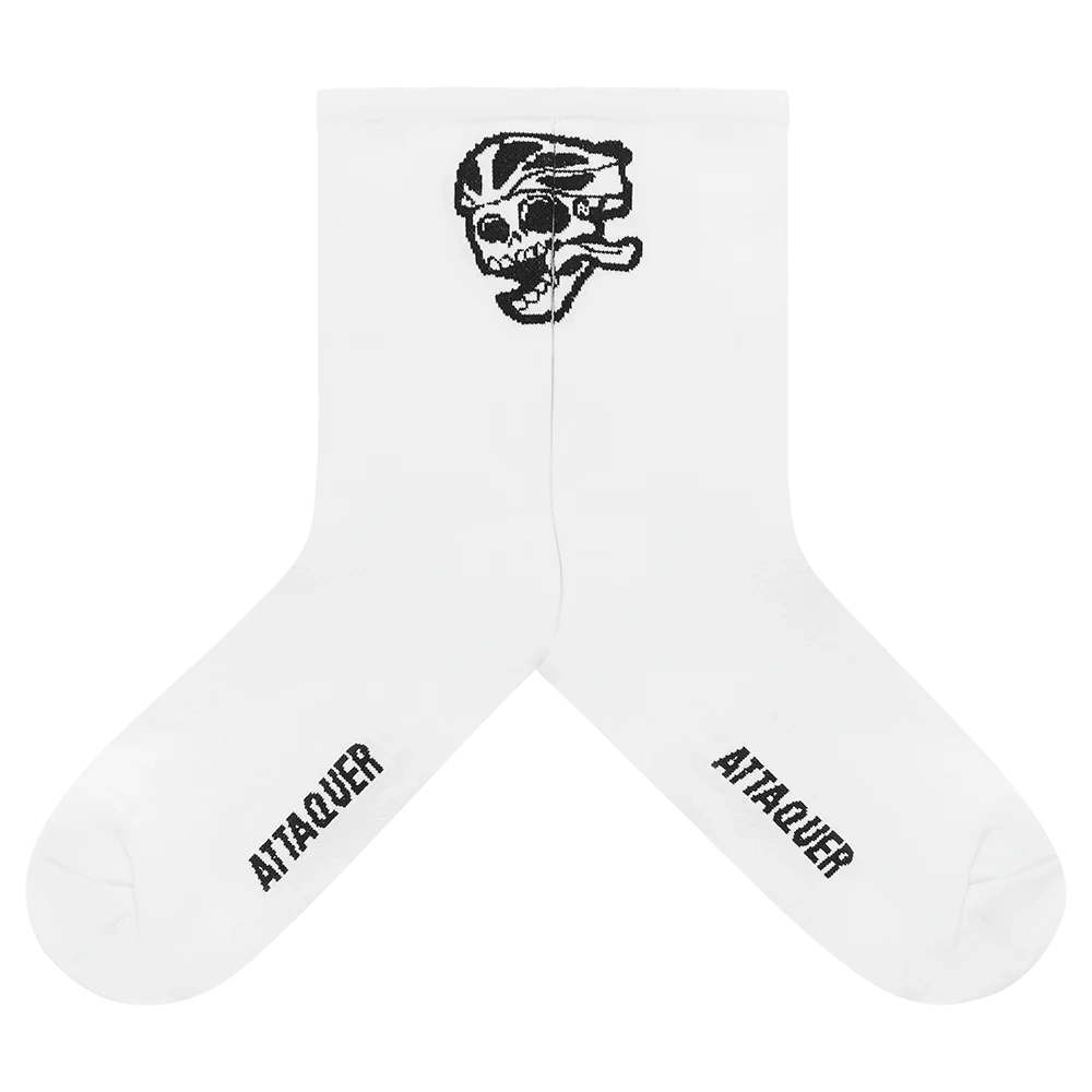 Attaquer Skull Logo Socks