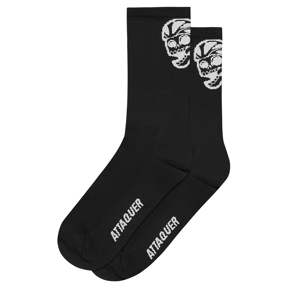 Attaquer Skull Logo Socks