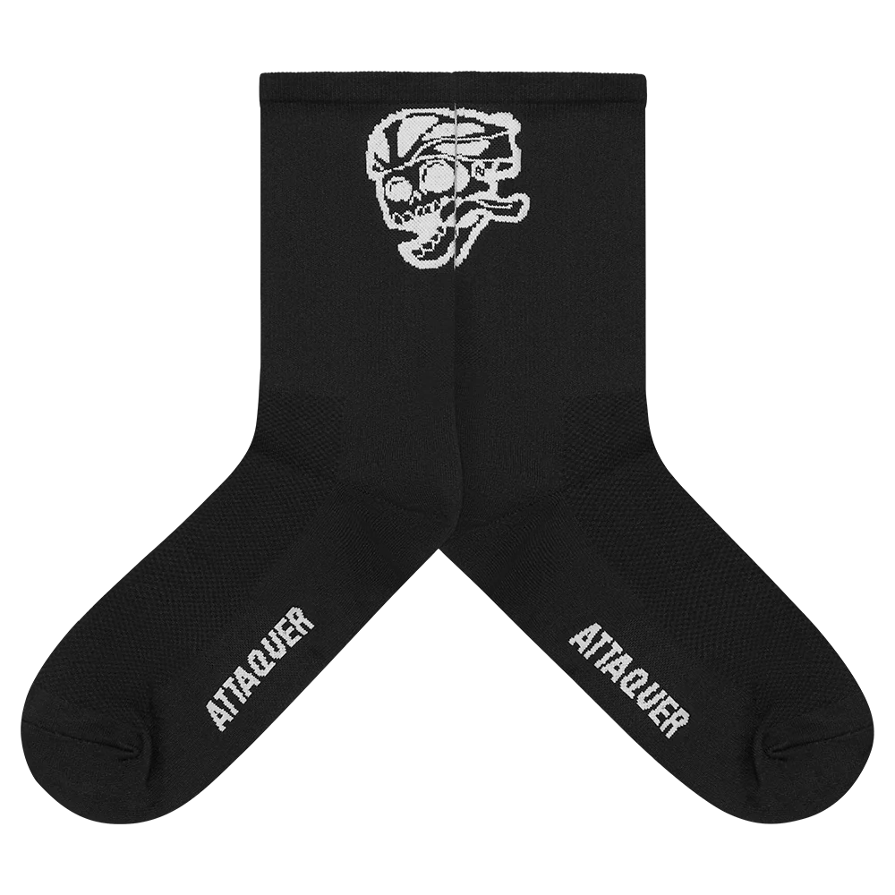 Attaquer Skull Logo Socks