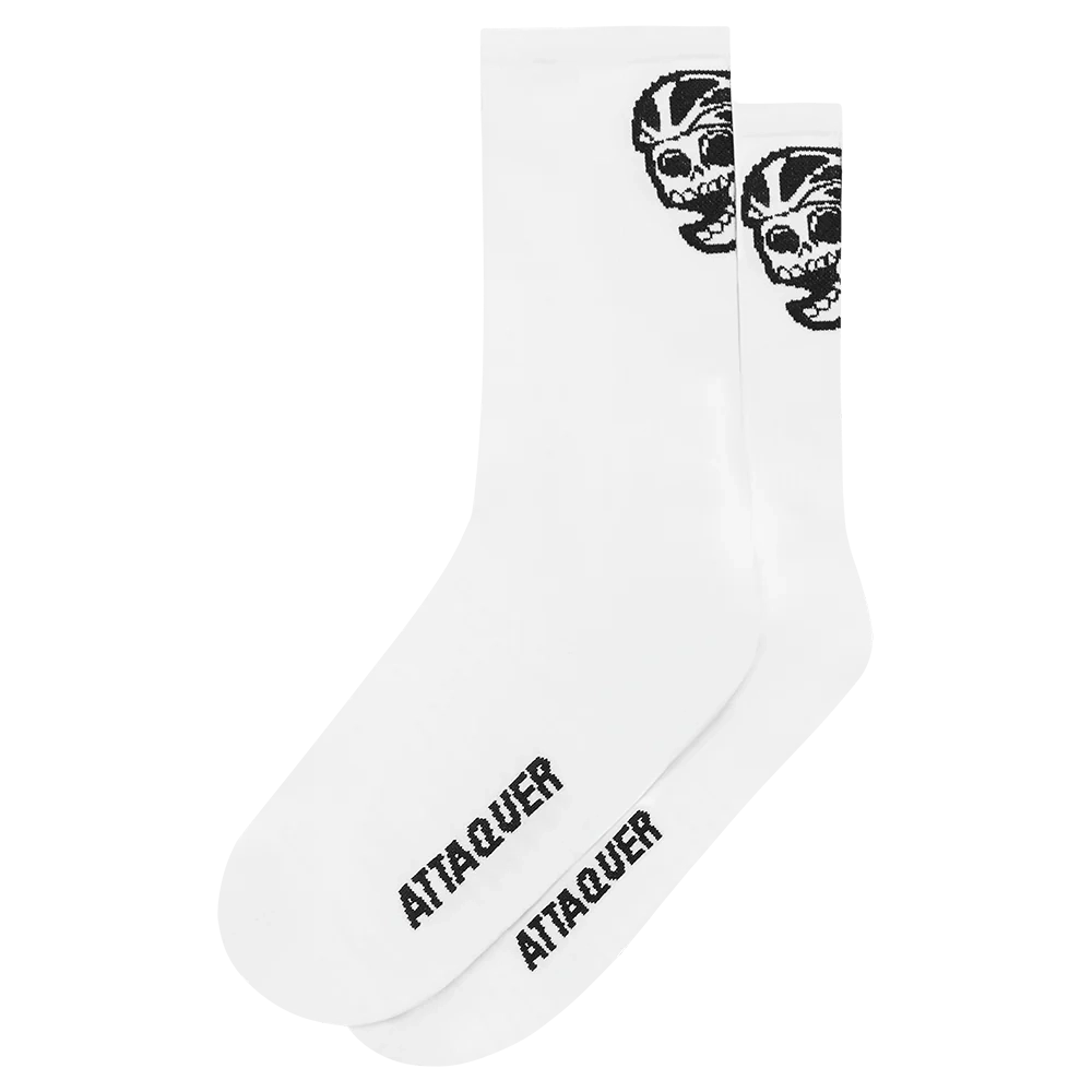 Attaquer Skull Logo Socks