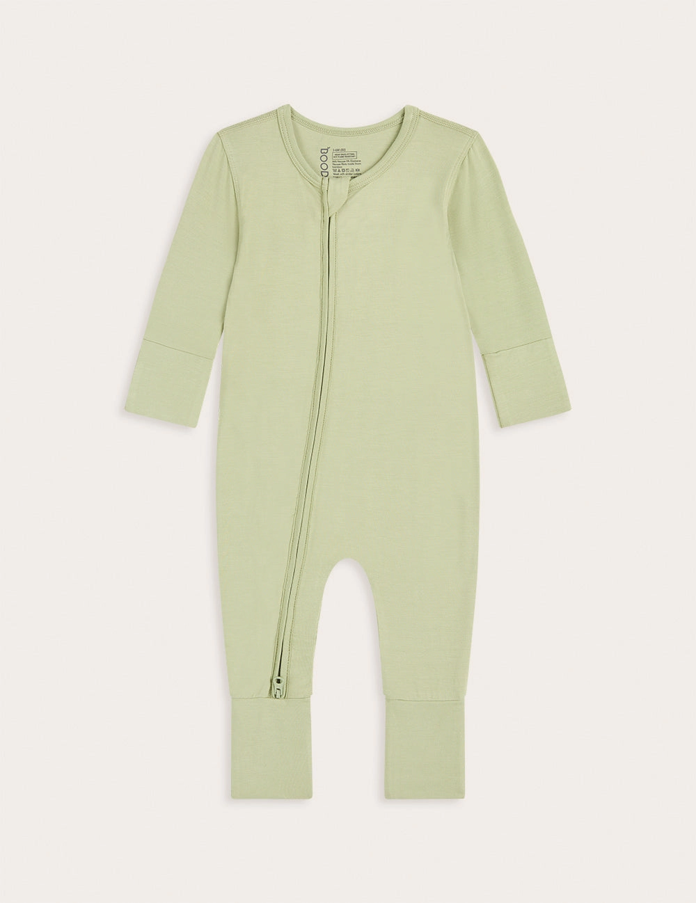 Baby Long Sleeve Romper - Sage