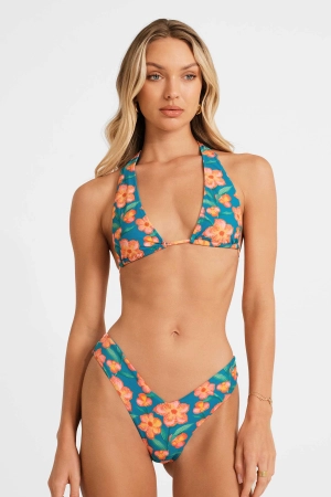 Billie Halterneck Top / Hawaiian Sun FINAL SALE