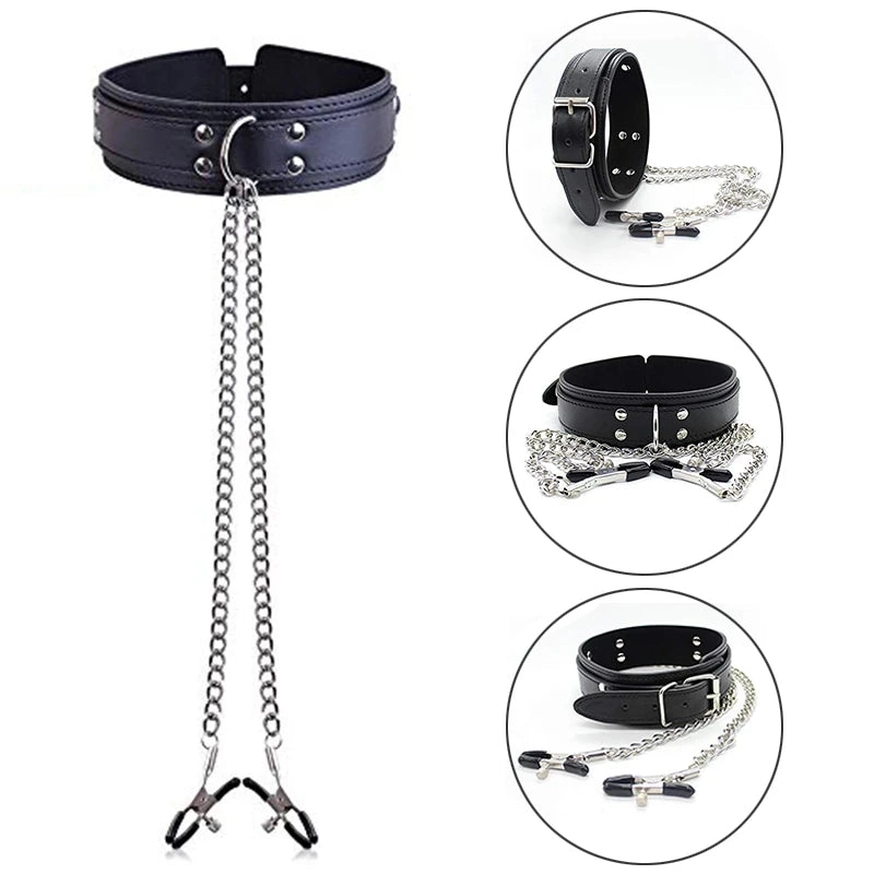 Bondage Neck Restraint Stimulate