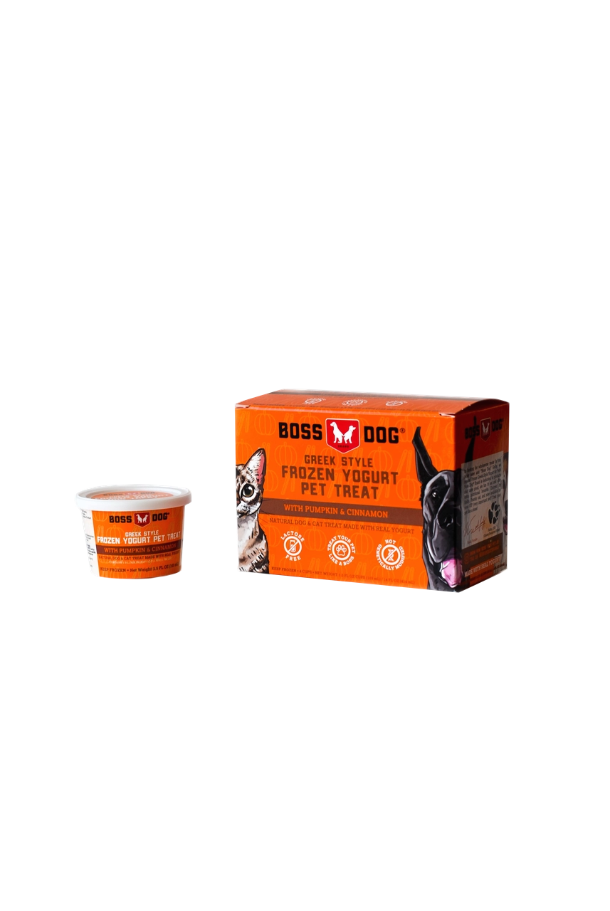 Boss Dog Frozen Yogurt Pumpkin Cinnamon