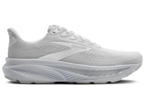 Brooks Ghost 17 (White/White/Grey) - Women's