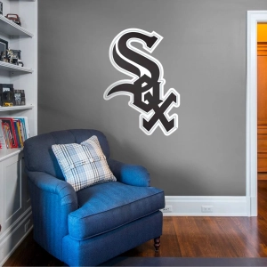 Chicago White Sox Giant Logo 39X32 Wall Decal