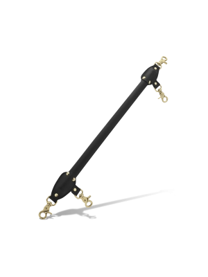 Coco de Mer Black Leather Spreader Bar