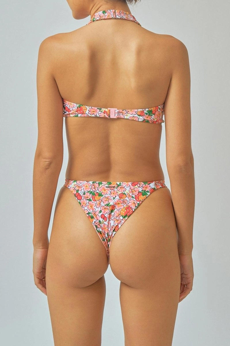 Courtney Bow Front Top / Berry Cherry FINAL SALE