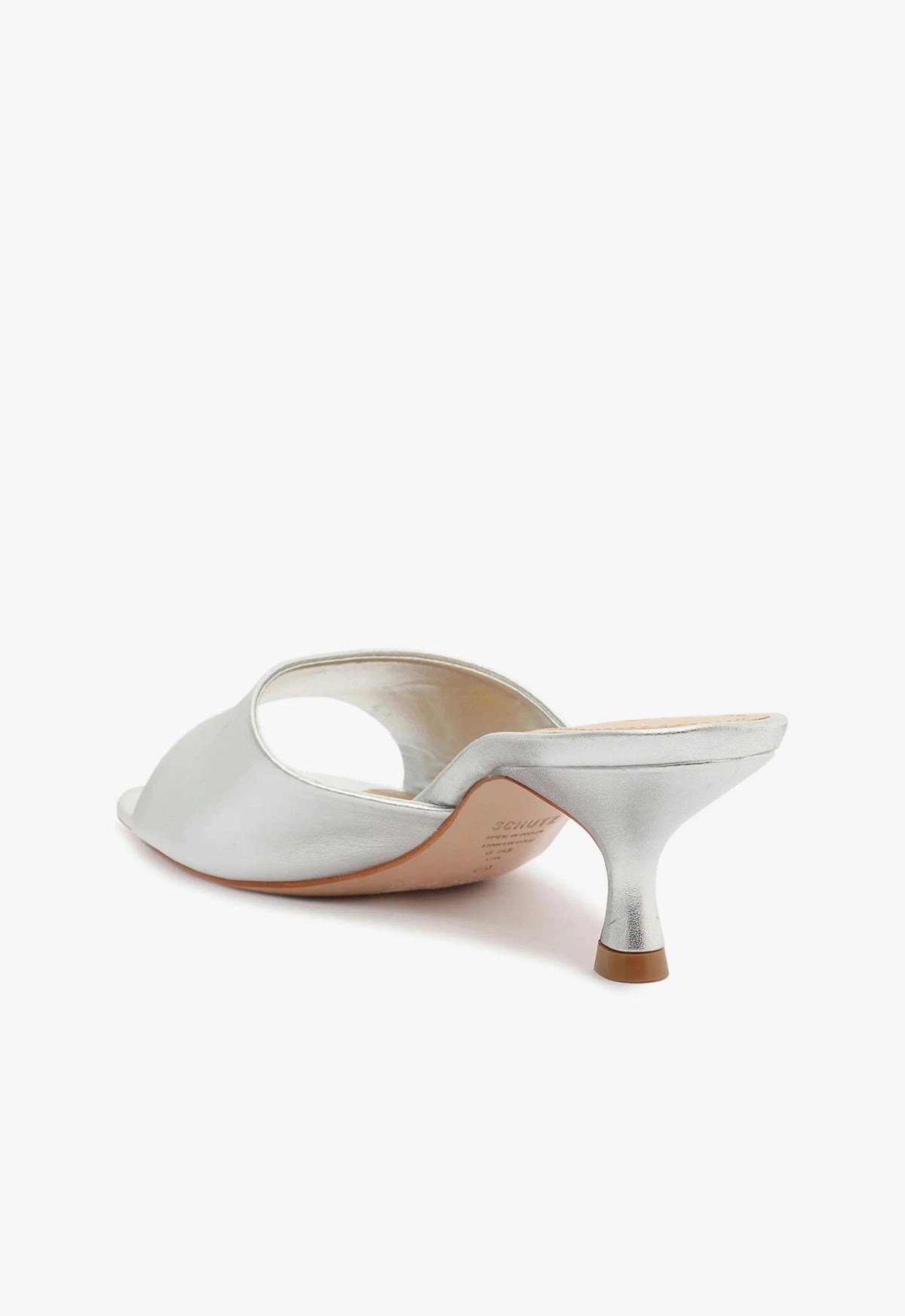 Dethalia Metallic Leather Sandal