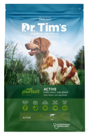 Dr. Tim's Pursuit Active Dry Dog Food