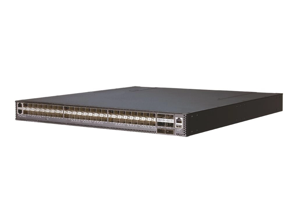 Edge-Core AS5835-54X - Switch - L3 - managed - 48 x 1 Gigabit / 10 Gigabit SFP    6 x 100 Gigabit QSFP - front to back airflow 5835-54X-O-AC-F