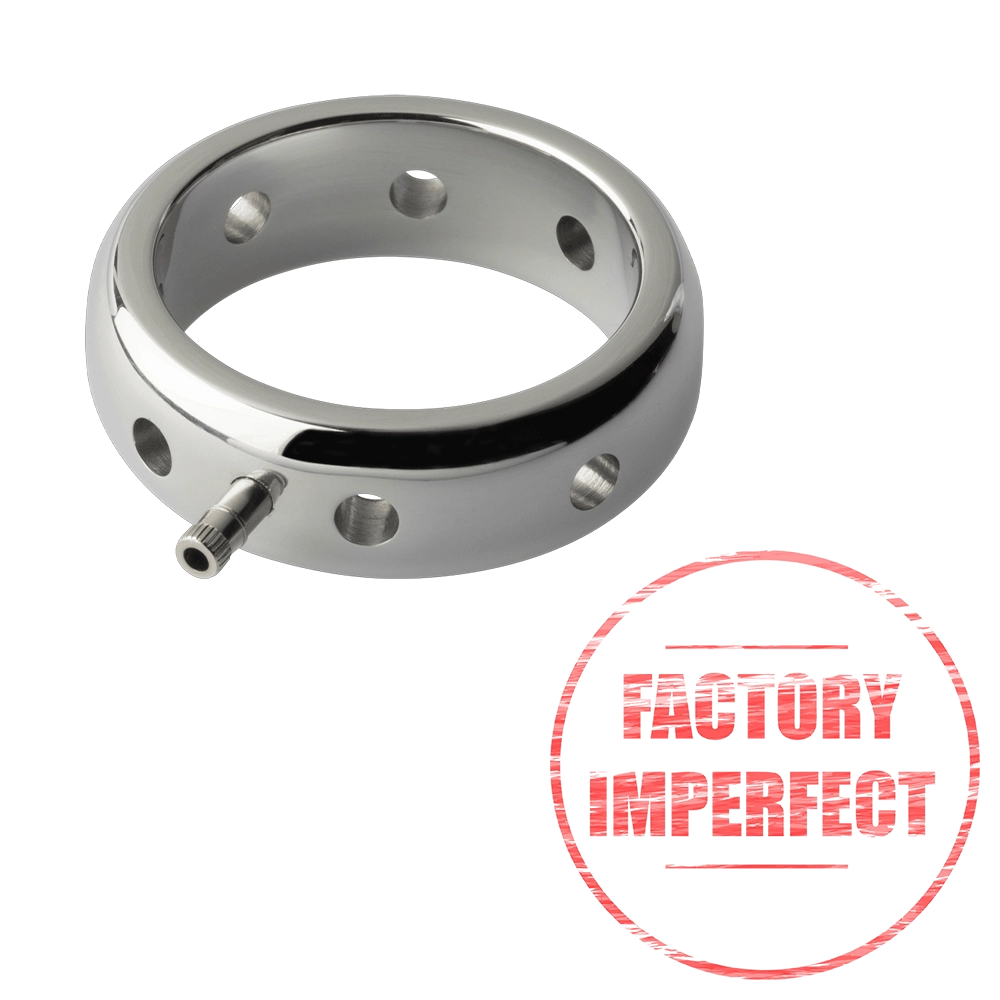 FACTORY IMPERFECT- ElectraStim Prestige Metal Electro Cock Ring- 46mm