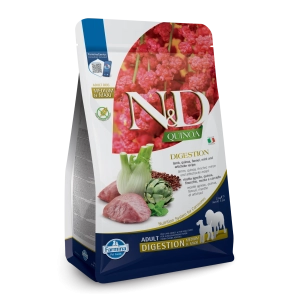 Farmina N&D Quinoa Digestion Grain Free Lamb, Fennel & Mint Formula Adult Dry Dog Food