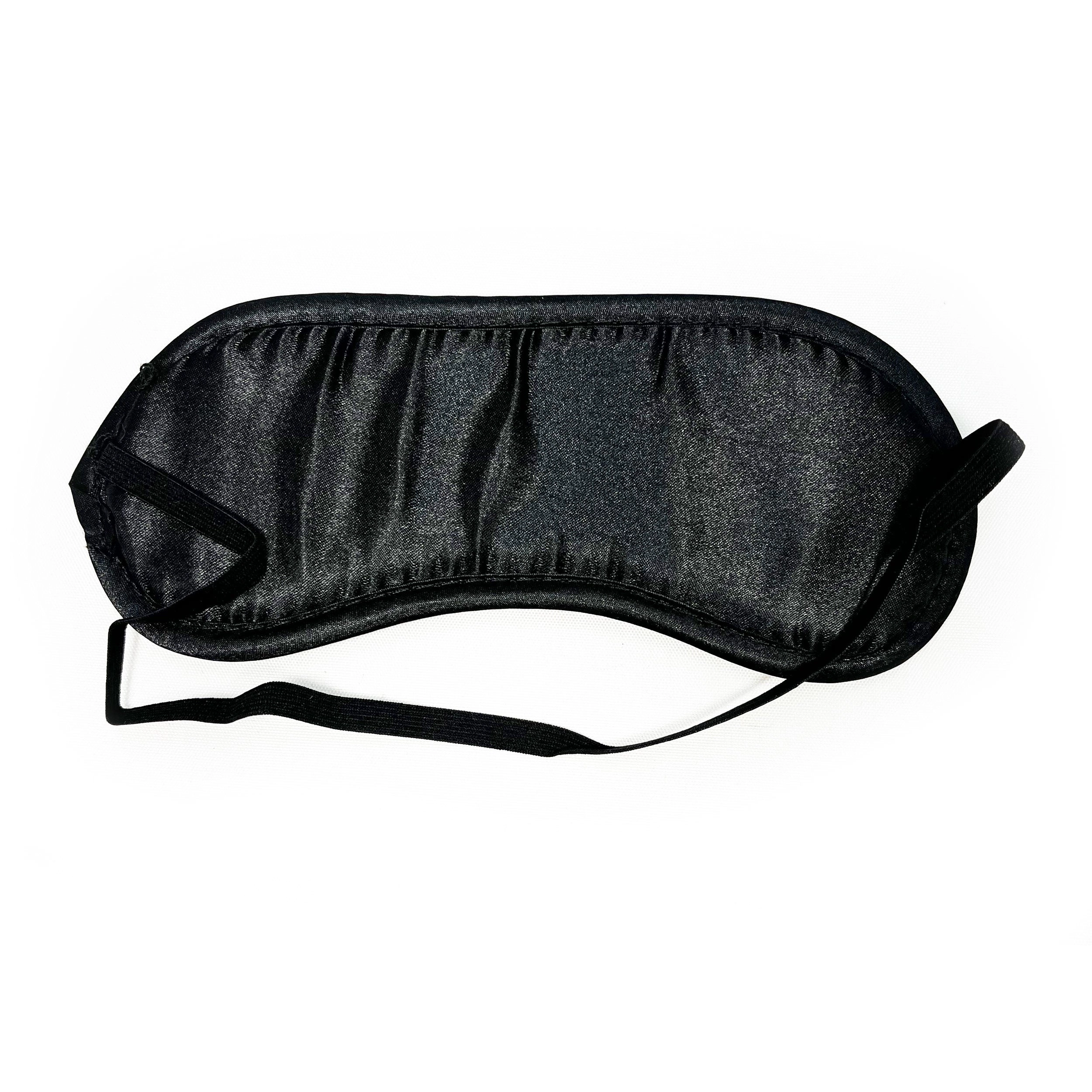 Fetish Pleasure Play Leopard Satin Blindfold