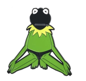 Geeky & Kinky Pins Kermit Bondage Mask Pin