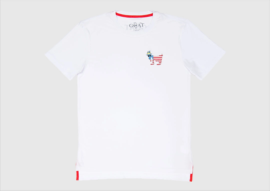 Goat USA Adult Freedom Athletic T Shirt