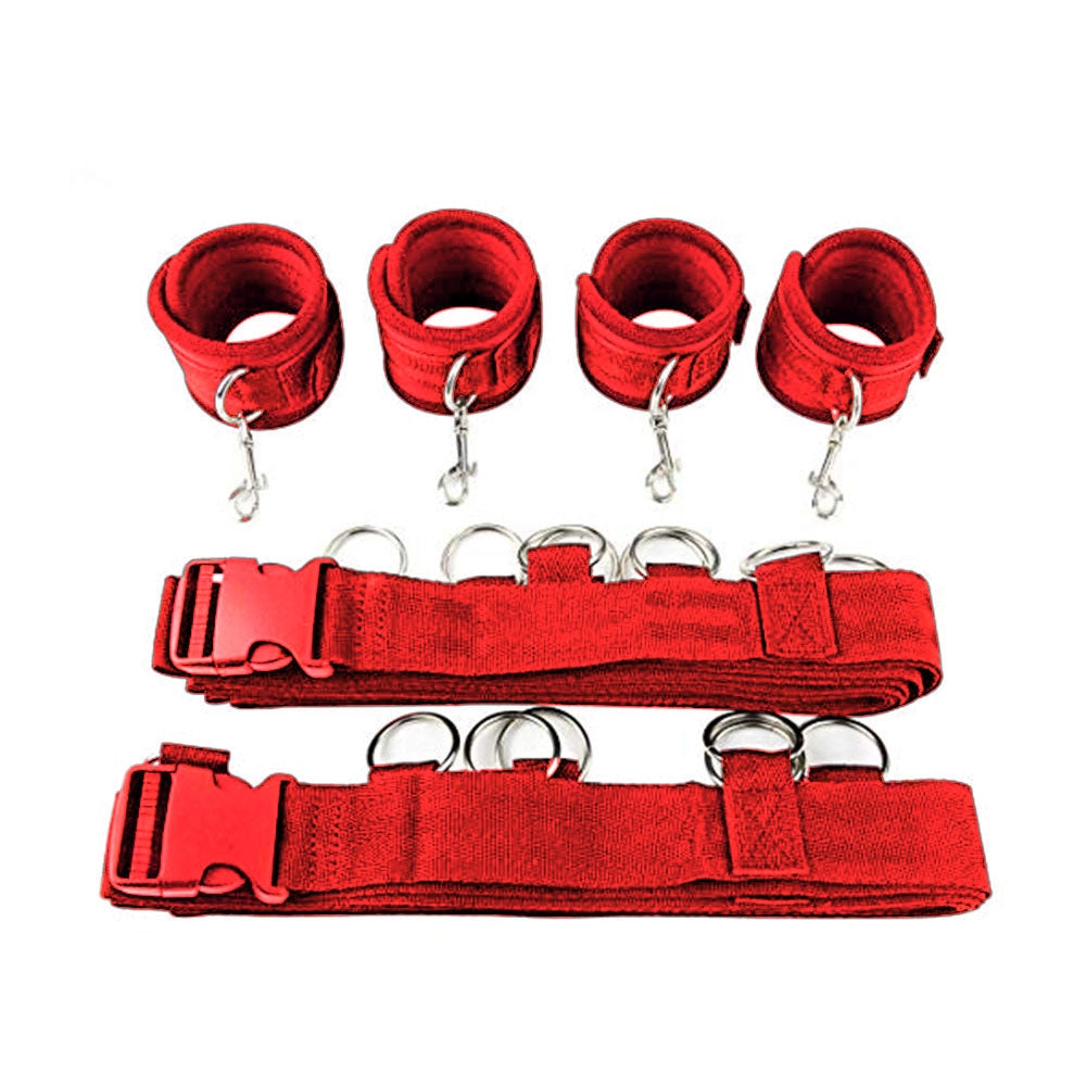 Handcuffs & Ankle Cuffs BDSM Bondage Restraint Slave Open Legs Slave BDSM Games Toys for Women Couples
