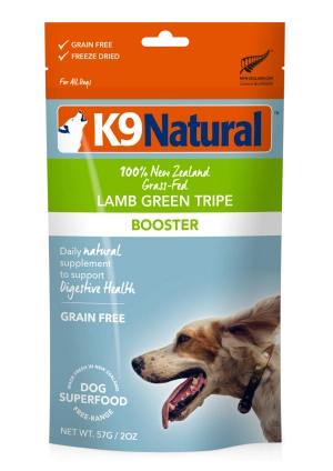 K9 Natural Freeze Dry Lamb Green Tripe Topper