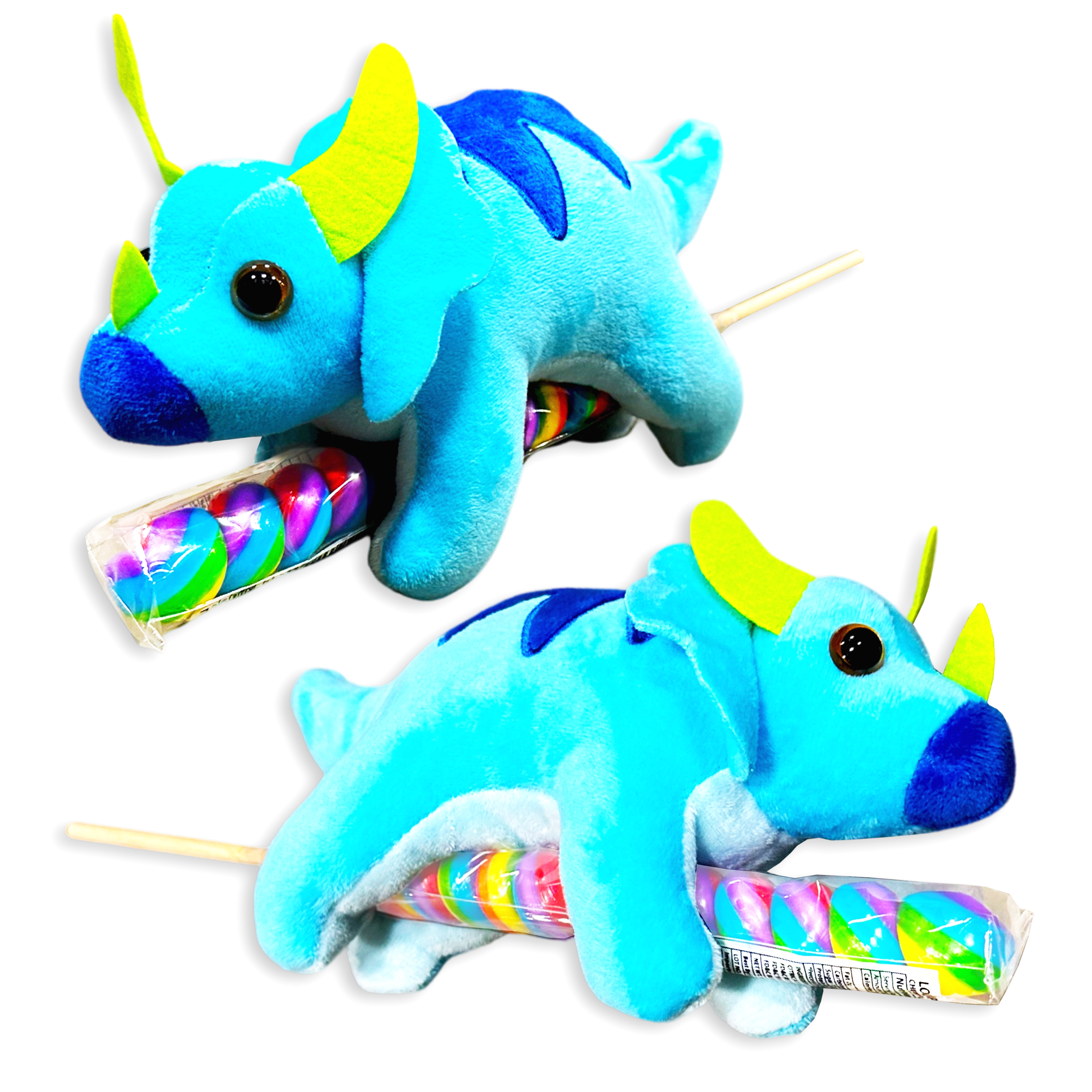Lollipop Plush Pops Toy - 72 Pieces Per Pack 40352