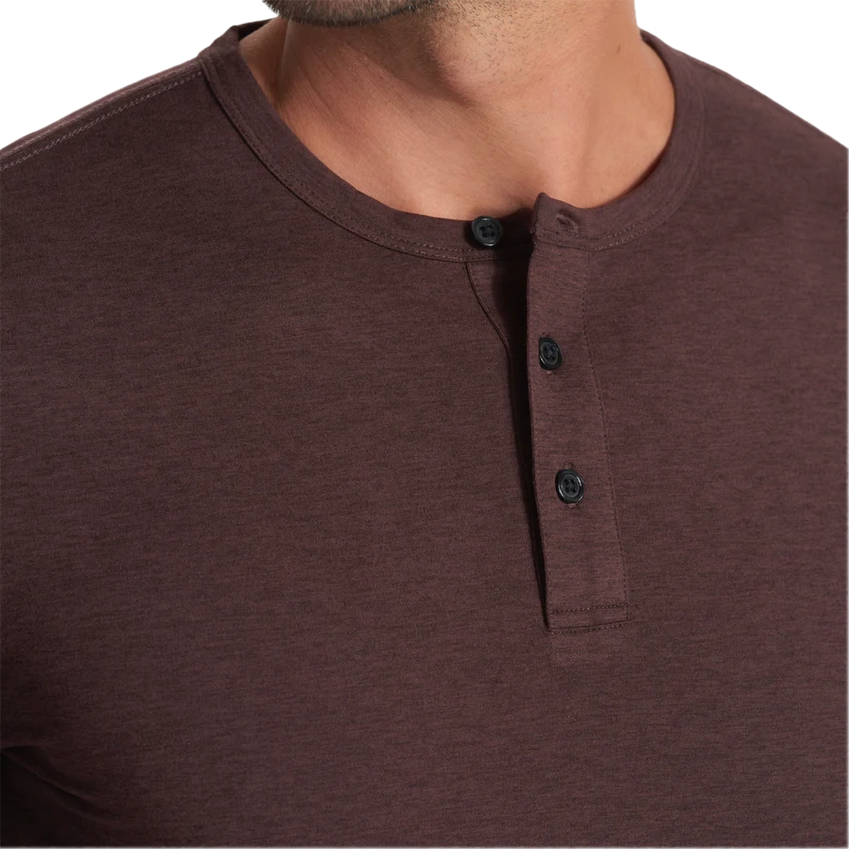 Men's Long-Sleeve Ease Performance Henley