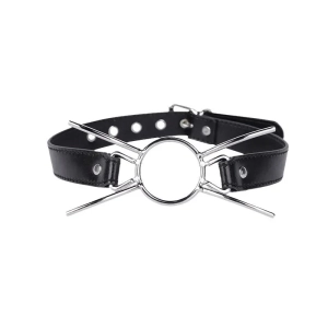 Metal Spider Gag Flirting Open Mouth with O-Ring
