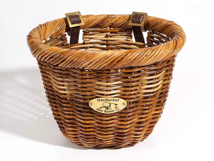 Nantucket Cisco Collection Front Wicker Baskets - Adult Size