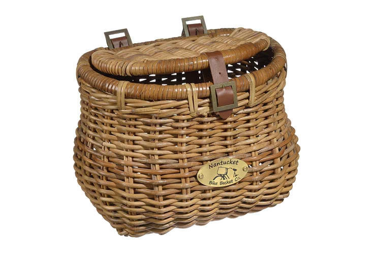 Nantucket Cisco Collection Front Wicker Baskets - Adult Size