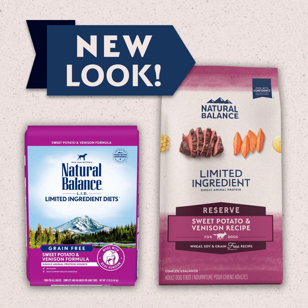Natural Balance L.I.D. Limited Ingredient Diets Adult Maintenance Sweet Potato & Venison Dry Dog Food