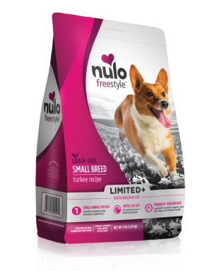 Nulo FreeStyle Limited  Grain-Free Turkey Recipe Small Breed Puppy & Adult Dry Dog Food