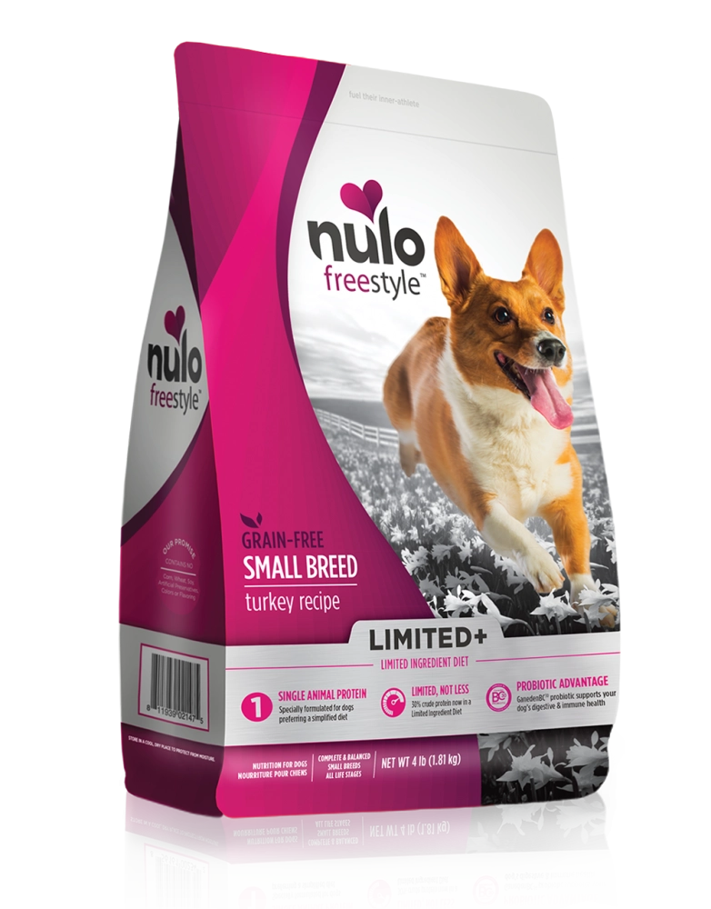 Nulo FreeStyle Limited  Grain-Free Turkey Recipe Small Breed Puppy & Adult Dry Dog Food