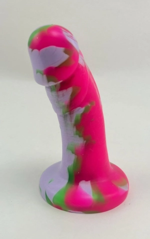 ONE OF A KIND Medium Bent Pink Green Lavender