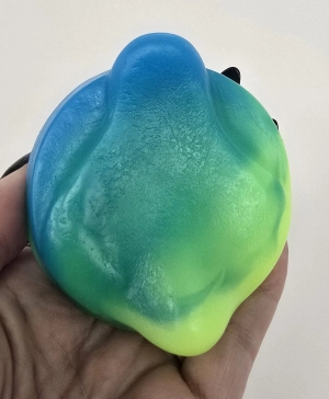 ONE OF A KIND Saddle Blue Green & Yellow