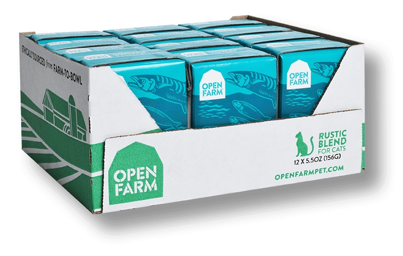 OPEN FARM Grain-Free Herring & Mackerel Rustic Blend for Cats