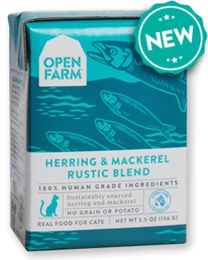 OPEN FARM Grain-Free Herring & Mackerel Rustic Blend for Cats