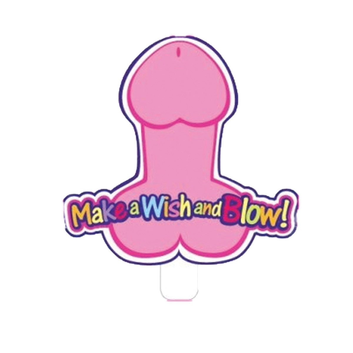 Party Candle  - Make a Wish and Blow!