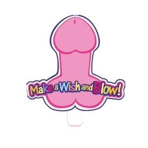 Party Candle  - Make a Wish and Blow!