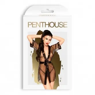 PENTHOUSE | MIDNIGHT MIRAGE | BLACK KIMONO