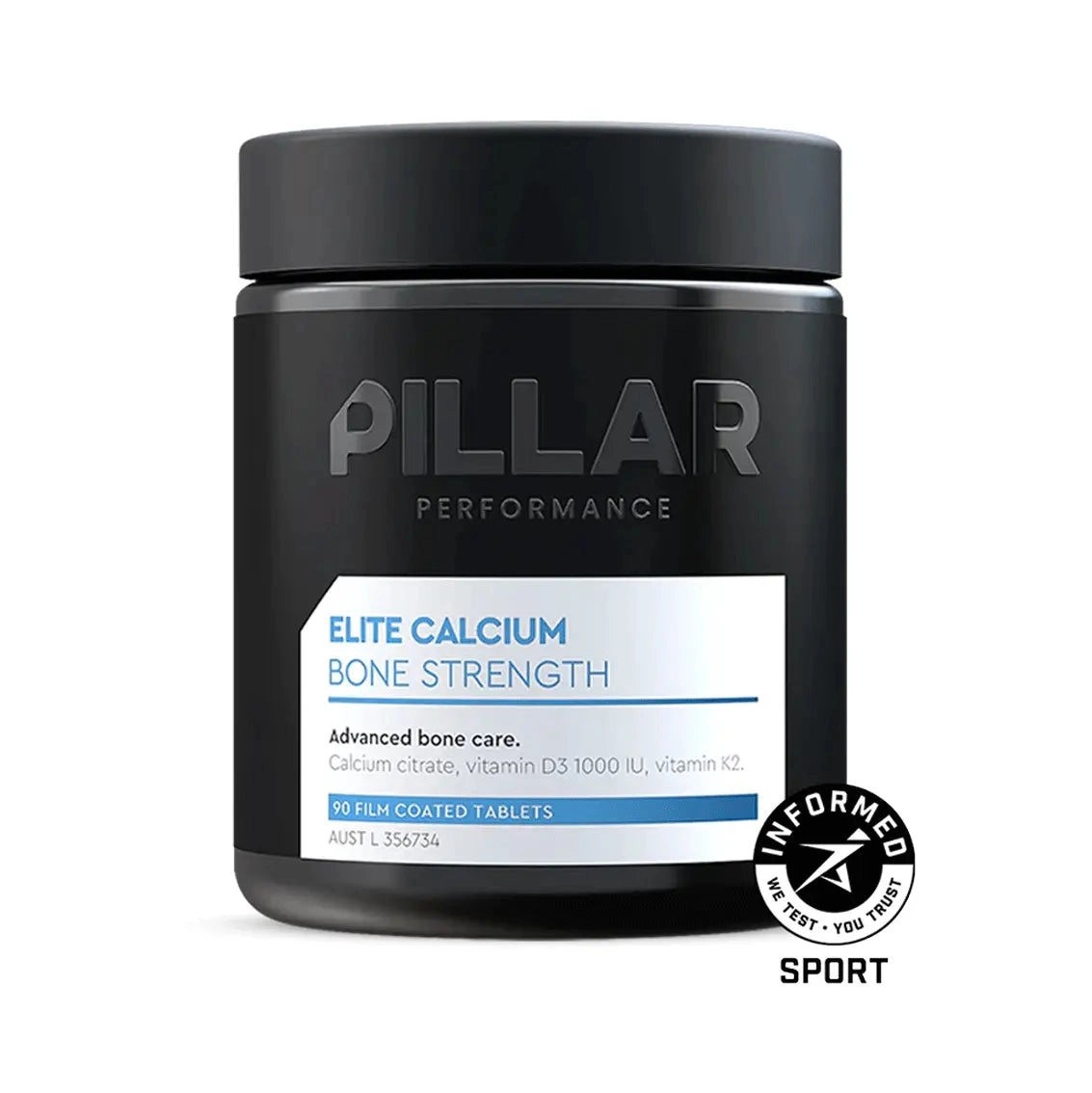 PILLAR Performance Elite Calcium Tablets