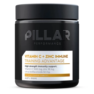 PILLAR Performance Vitamin C   Zinc Immune Tablets