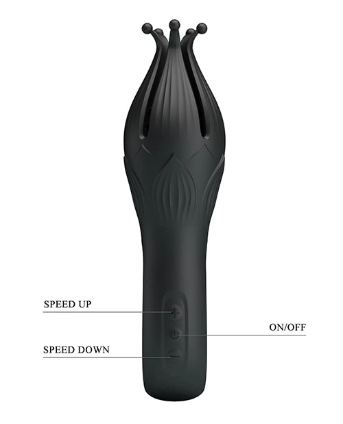 Pretty Love Arella Multi Petal Stimulator - Black