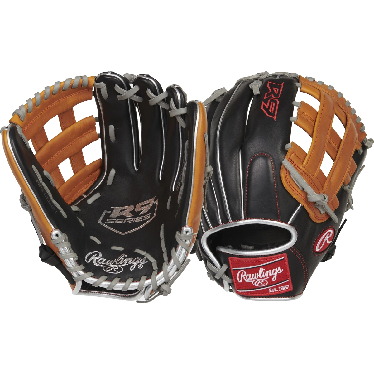 R9 ContoUR Outfield - 12" Pro H-Web Left Hand Throw