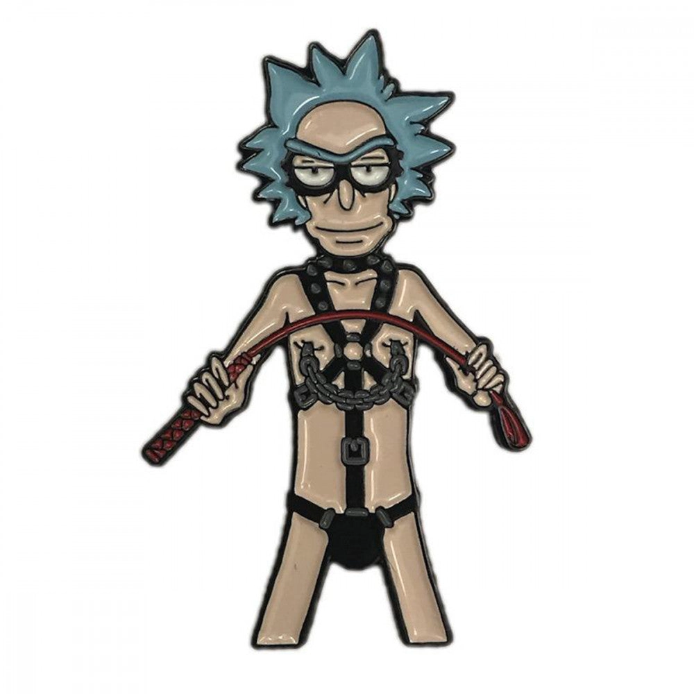 Rick and Morty Inspired Kinky Master Rick Enamel Pin