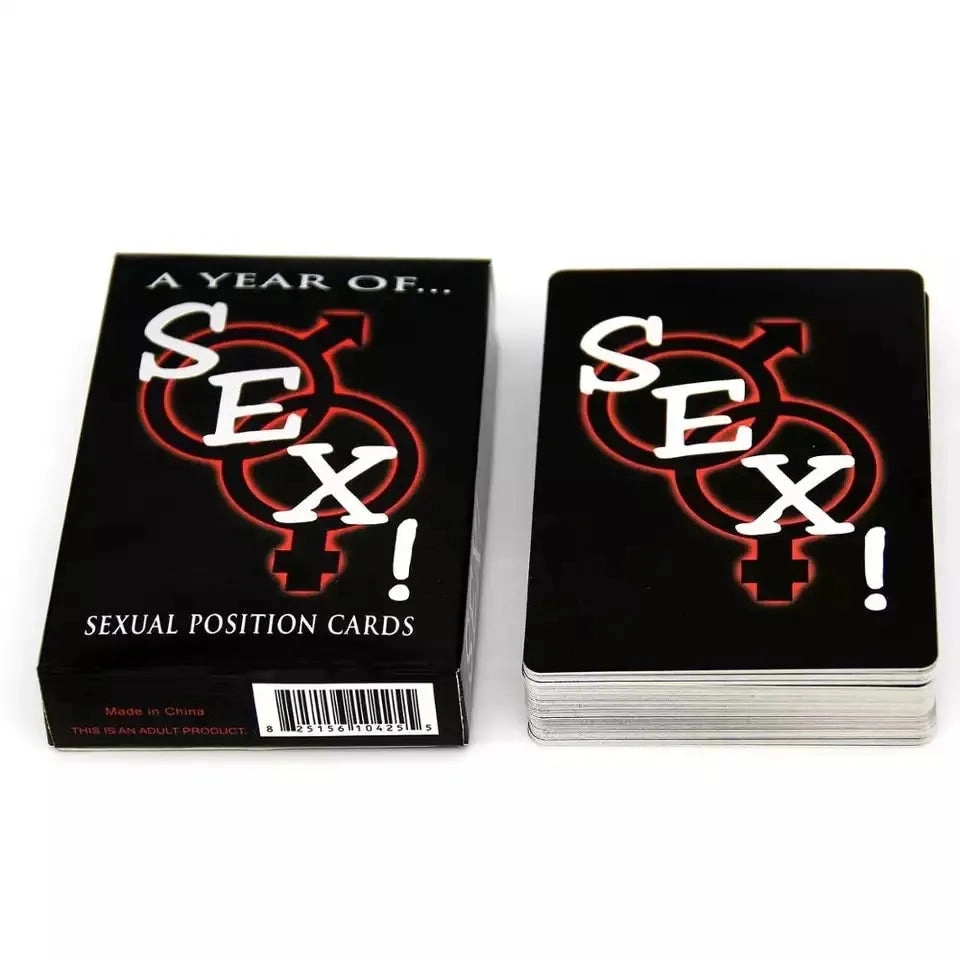 SEX! A Year Of Sex Positions | Cards For Couples