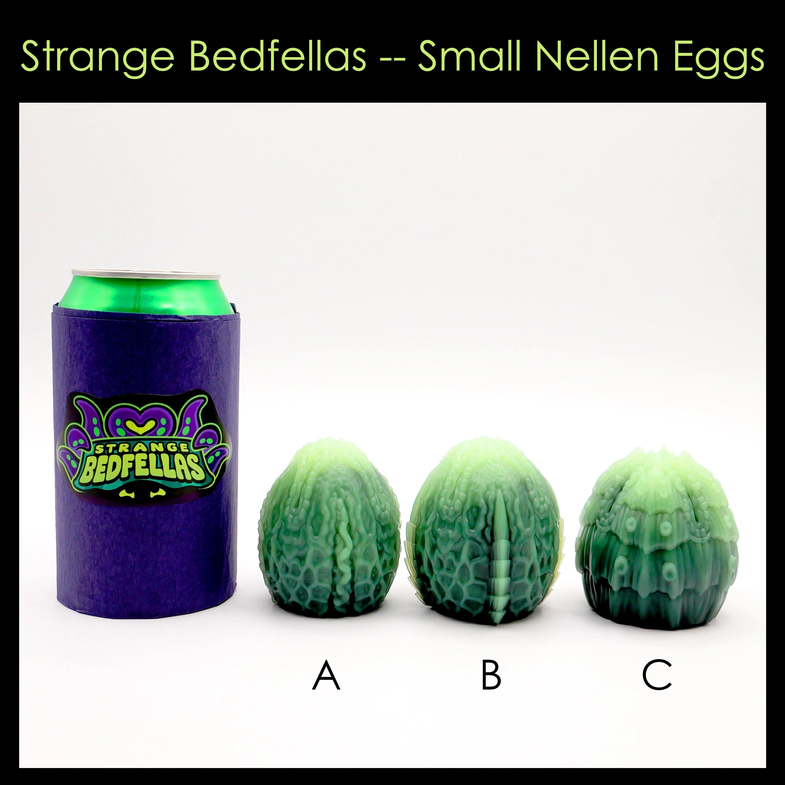 Small Nellen Egg Pair -- Medium silicone -- NE-85